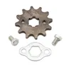 420 chaîne 10T / 14T / 15T / 17T19T 17/20 mm En moteur avant cog Cog Fit Motorcycle ATV Gokart 50cc 70cc 90cc 110c 125cc Pit Dirt Bike