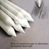 3/6pcs Blending Stumps and Tortillions Paper Art Blenders with Sandpaper Pencil for Student Artist Charcoal Sketch Drawing Tools