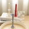 Oktagonales Säulenkerzenform Römische Säule Craft Candle Making Tool DIY Acryl Plastikform für Haushalt Kerzenproduktion