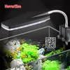 Aquarium Led Lighting Clip On Lamp Rotatable with Switch 3/4/5W Blue+White LEDs Fish Tank Plants Grow Light for Grass Coral Reef