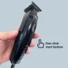 Trimmers Kemei 1579 Pro snaveloze haartrimmer Barber 0mm Zero Gapped Clipper Finish Cutting Machine Detailer Hoge prestaties Laag profiel