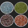 Perge de pierre naturelle puce de cristal 3-5 mm 20 50 80g Quarts de rose Gravel Énergie irrégulière pierre de gemme pour poisson à poisson décoration de bonsaï