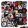 Bambini Adesivi per giocattoli 50pcs Death Note Death Note Iti Skateboard Car Motorcycle Decals Denals Drop Dlenge Delivery Regals No Dhduw