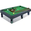 Mini piscina portatile Billiard tavolo da biliardo mini snooker americano biliardo di biliardo per bambini triangolo da piscina da tavolo da piscina per interni