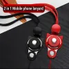 Kawaii Lanyard -Gurt für Telefon niedliche Katzenfinger Ring Lanyard für Mobiltelefone Neckseil Smartphone -Zubehör Kawaii Lanyard St.