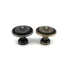 One Piece Retro Bronze Furniture Wardrobe Kitchen Door Knobs Cabinet Handles Jelwery Box Drawer Knobs with Screws