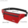 Sacs de sport Multi fonctionnels Mens Sac à taille en nylon Sac à coffre femme Running Belt Sport Sac Mobe Mobile Phone Sac de voyage Sag Y240410