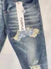 Frauenhose lila Jeans Mode hochwertige Straße Fix Low-Top dünne Jeanshosen 28-40 Größe