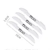 4pcs Car door impact strip for fiat 500 500l 500x 500e abarth electric accessories