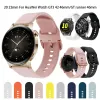 Huawei GT 2 GT3 Pro 42 46mm Smart WatchBand for Watch GT Runner 46mm/GT2 Pro Strap Sport Wristbandの22mmシリコンブレスレット