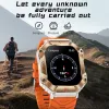 Zegarki KR80 Smart Watch 2,0 cala 240*292 Duży ekran BT Call IP67 Wodoodporny sporty na świeżym powietrzu Smartwatch na Android iOS