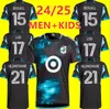 3XL 4XL 2024 2025 MLS Minnesota United FC Soccer Jerseys Home Away 24 25 Fragapane Boxall Lod Hlongwane Football Shirts Men Kids Ki