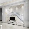 Домашний декор 3D Обои Европейский мраморный ландшафтный телевизор Фон настенный