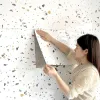 Paneel 3D Wandpaneel ADG Soft PVC Sticker Imitatie Keramische tegels Zelfadhesieve wand voor badkamer Keuken Waterdichte Decorstickers 230707