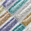 Pierres en verre brisé multi-couleurs cristal uv uv remplissage de résine époxy pour artisanat bricolage décorations de nail art bijoux de fabrication