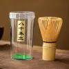 64/72 // 96 kıllar Japon Töreni Matcha Fırça El Yapımı Bambu Toz çırpma Yeşil Çay Fırçası Öğütücü Aksesuarları