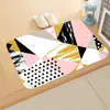 Bath Mats Bathroom Rug Luxury Marble Velvet Non-Slip Dry Fast Carpet Soft Microfiber Washable Doormat Floor Pad For Shower Homer