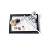 Home Zen Garden Kit bellissimo set regalo premium mini giardino rock giapponese.Casa, scrivania da ufficio a sabbia giardino decorazione desktop