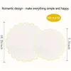 Bowls 100pcs Golden Plastic Plates White And Disposable For Party Wedding Include 50pcs 10.25inch Dinner