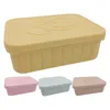 Servies voor kinderen lunchbox containers dozen verzegeld in compartimenten fruitsalade snack en container siliconen bento