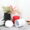 Hot 1 PC Round Flower Paper Boxes Hold The Bucket Gift Packaging Box Party Gift Box Candy Bar Party Wedding Gift Storage Box