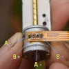 Le Japon importé de 15 mm 2 mm à 4 fils micro-stepper moteur pas à pas en deux phases micro-mini-mini moteur à pas électrique avec modèle de tige de vis