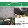 12 Pin Anti-UV HDPE Black Sunshade Net Shading Rate 80% Plant Outdoor Swimming Pool Greenhouse Sun Shade Cooling Shade Net