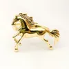 6pcs Creative High-End European Animal Dimaard Horse Napkin Buckle Creative Metal Napkin Ring Hotel Model Room Kerst Napkin Ring