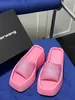 Designer Sandals Slippers Luxury Womens Velvet material rhinestone Velcro tape party Rooms GAI Slip-On Size 35-42 6cm-10cm Free shipping