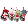 Stockage de Noël 33 cm Grands sacs cadeaux de Noël décor de cheminée natal NAVIDAD SOCK