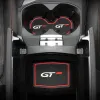 プジョー3008 GT 2016-2020 2021 2022 2023ラバーカースロットパッドノンスリップカップマットアンチスリップドアグルーブマットインテリアアクセサリー