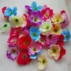 7Cm available Artificial silk Poppy Flower Heads for DIY decorative garland accessory wedding party headware 500pcs lot G620305l