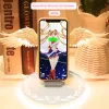 Chargers Universal LED bezprzewodowa ładowarka bezprzewodowa 10W Angel Wing Szybka bezprzewodowa ładowarka do iPhone'a 15 14 13 12 11 Pro Max XS XR 8 Uchwyt telefonu