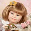 55 cm en silicone complet Reborn Baby Dolls Toddler Real Soft Touch Bebe Reborn Doll Tyt Toy for Kids Playmate de Noël cadeau