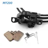 Conjunto de freio hidráulico de bicicleta MT200 850/1000/1450/170mm MTB Brake de disco MT315 Acessórios de bicicleta de bicicleta para Shimano