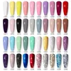 ROSALIND 6PCS GEL RISON RÉSOLIQUE BASE BASE CHEAU COAFE VARNIS HYBRIDE SET SEMI SEMI PERMINE Nail Art paille