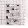 2020 English Alphabet Letter Clear Stamps Diy Scrapbooking Craft Supplies Silicone Seal Fotoalbum Transparent för stämpel