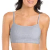 Yoga outfit Women's Flat Breast Fitness Vest ärmlös med Pad Running Washable Match A Shirt Top Bra