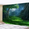 Tapissries Landscape Waterfall Big Tapestry Eesthetics Room Decoration Wall Hanging Bohemian Hippie Home Bakgrund