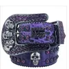 Fashion Belts for women mens designer BB simon Shiny Rhinestones Multicolor283c