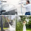 Auto Car Cleaning Gun High Pressure Jet Wash Lance Water Cleaning Spray Gun Lance Car Wash Garden Water Gun Watering Slang Wand