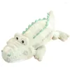 Pillow Crocodile Fresh Cute Green Designer Animal Kid Gift Home Cojines Sofa Chair Long Throw Bedding Decorate