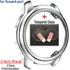 Étui de montre Bracelet intelligent pour Ticwatch Pro 3 Cadre de protection Couverture de protection 3D Verre Verre Protégeurs d'écran pour TicWatch Pro3 Band