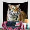 Boho decorazioni foresta hippie tiger arazzo naturale stampa asciugamani da spiaggia yoga macrame mura