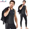 Mute top/pantaloni da 2 mm giacca in neoprene/leggings/gilet per nuotare in kayaking da bagno in surfing tuta per immersioni per immersioni per immersioni uomini donne donne