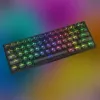 Acessórios OSA perfil transparente japonês CAPS 82 KEY SHILH ATRAVENDO ALTERAÇÃO TENSAGENS DE BACKCAP PARA CHARRY GATERON MX Teclado de retroilumação de retroiluminação