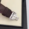 Herrklocka Present Panerrais Temperament Watch Sapphire Mirror Swiss Automatisk rörelse Storlek 44mm Cowhide Rem med original nålspänne WJSM
