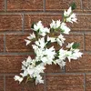 Fiori finti di seta decorativi Bougainvillea ramo floreale artificiale per sposta