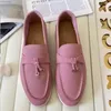 LP обувь Loafers Мужские дизайнерские черно -белые розовые зеленые кофейные бежевые оранжевые коричневые темно -синие голубо