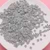 50 g/veel hete polymeer klei Halloween Ghost Sprinkle, schattige schedelschijfje voor ambachten maken, telefoon deco, doe -het -zelf scrapbooking